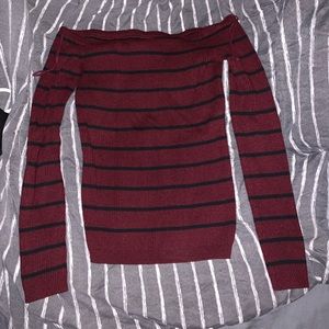 Off the shoulder shirt